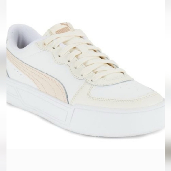 Puma Shoes - Puma Women's  Syke Athletic Shoes White Beige Peach 374764-23 Sz 10 NWOT/NO BOX
